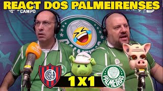 REAÇÕES ENERGIA 97 SAN LORENZO 1x1 PALMEIRAS LIBERTADORES [upl. by Mulcahy]