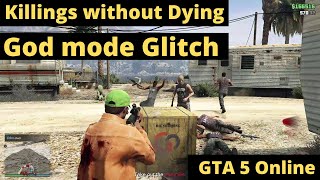 GTA 5 Online God mode Gameplay  God mode Glitch [upl. by Shurlock]