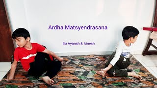 Ardha Matsyendrasana yoga [upl. by Assena578]