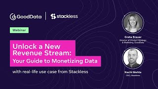 Your Guide to Data Monetization Unlock a New Revenue Stream with reallife use case from Stackless [upl. by Oiludbo]