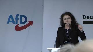 24092021 AfD Berlin Mariana Harder Kühnel mit starker Rede Wahlkampf Bundestagswah [upl. by Walke858]