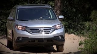 2012 Honda CRV OffRoad Review amp Drive [upl. by Atiuqnahs]