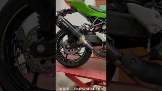 New Exhaust from Revoc Performance exhaust modified zx25r [upl. by Eiramave]