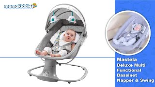 Mastela 3 in 1 Deluxe Multi Functional Bassinet Napper amp Swing [upl. by Renato373]