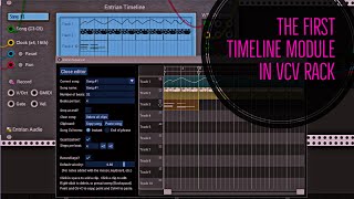 First look at Entrian Timeline module in VCV Rack [upl. by Blanc]