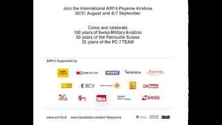 AIR14 PAYERNE Partners Trailer [upl. by Pitts]