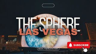 LAS VEGAS SPHERE Stunning LED Displays [upl. by Shandie147]