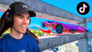 I Tried VIRAL TikTok STUNTS In GTA 5 [upl. by Jorgensen]