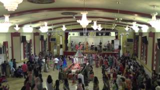 ShivKinner  Navratri 2013  Lohana Hall Leicester Ram Mandir Leicester  Day 1 Trun Tali [upl. by Alegnaoj695]