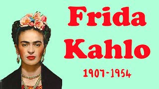 FRIDA KAHLO FOR KIDS  LOU BEE ABC SELF PORTRAIT ARTIST [upl. by Soll]