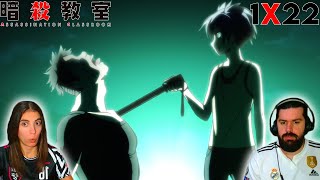 ¡NAGISA VS TAKAOKA  REACCIÓN 1X22 ASSASSINATION CLASSROOM FINAL PRIMERA TEMPORADA [upl. by Nnaoj713]