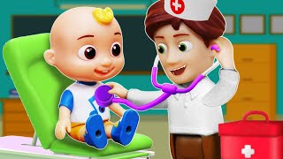 Doctor Checkup Song  Doctor Is Here For You Song  CoComelon Toys Nursery Rhymes amp Kids Songs [upl. by Odiug]