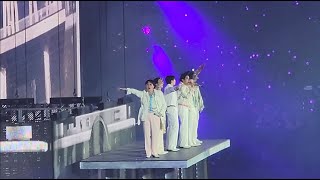 BTS PTD Las Vegas Day 1  Life Goes On side view [upl. by Llekcm]