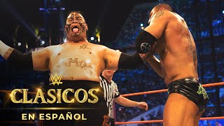 LUCHA COMPLETA – Batista vs Umaga WrestleMania XXIV [upl. by Inerney]