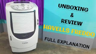 Best Desert Cooler of 2020  Unboxing and Review of Havells Freddo [upl. by Gessner132]