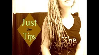 How to Dye Tips of Dreadlocks Blonde [upl. by Zeiger]