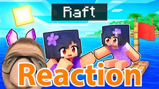 Reacting To Aphmau Showing BABY The Mermaid SECRET In Minecraft Raft Aphmau Cringe Mondays 26 [upl. by Noet81]