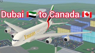 Emirates Full Flight ✈️  Boeing 777  Dubai  Canada  Trip Report  Emirates pilot [upl. by Zamora]