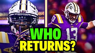 LSU NEEDS These Players To COME BACK Next Year [upl. by Cheyney]