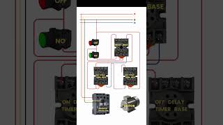 Timer really working with contacter on delay off delay mantinance [upl. by Agiaf468]