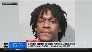 Rajon Rondo former Celtics point guard arrested in Indiana [upl. by Diao538]