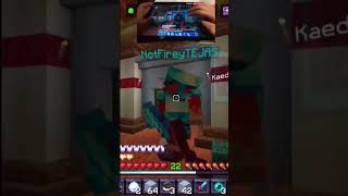 Minecraft Mobile PVP Handcam COMBO Hive Skywars 📱 hypixel minecraft pvp gaming skywars [upl. by Eirffej]