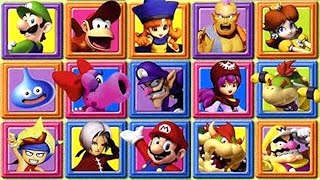 Fortune Street Wii  All Characters amp Animations [upl. by Eselahs]