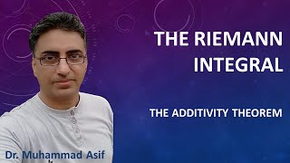 The Riemann Integral  Additivity Theorem  Urdu  Hindi [upl. by Polly]