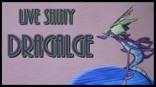 LIVE Shiny DRAGALGE at Pokemon Y FIRST LIVE ON YT [upl. by Ennywg]