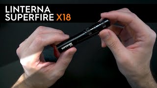 Linterna SUPERFIRE X18 [upl. by Innavoj]