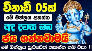 Shree Ganesha Mantra  මහා ගණපති මන්ත්‍රය  om gan ganpataye namo namah jai ganesh jai ganesh deva [upl. by Deanna]