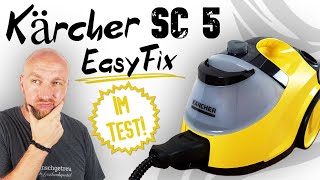 Kärcher Dampfreiniger SC 5 Easyfix Test ► Was ein Klopper ✅ Wir haben ihn gecheckt  Wunschgetreu [upl. by Kettie]