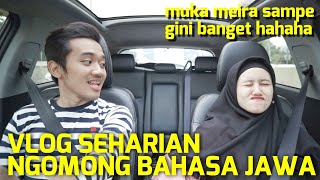 VLOG SEHARIAN NGOMONG PAKE BAHASA JAWA [upl. by Gerhan]