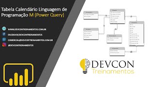 TABELA CALENDÁRIO LINGUAGEM M  POWER QUERY [upl. by Ellerud849]