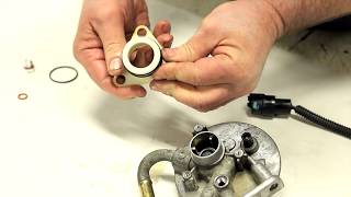 Howto replace amp rebuild the diesel fuel filter head on a Duramax engine [upl. by Borries]