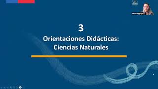 Webinar Actualización de la Priorización Curricular Orientaciones Didácticas Ciencias Naturales [upl. by Alletniuq]