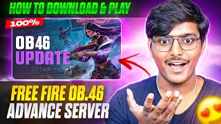 HOW TO DOWNLOAD FREE FIRE ADVANCE SERVER 2024😱🔥  FREE FIRE OB46 ADVANCE SERVER  NEW OB46 UPDATE FF [upl. by Kinsley]