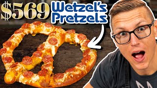 569 Wetzels Pretzels Taste Test  Fancy Fast Food [upl. by Emelina]