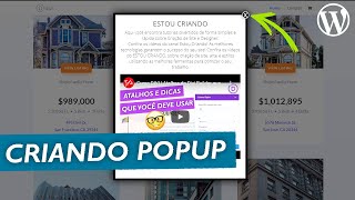 Como criar um POPUP no Wordpress com o Popup Maker  Plugin Grátis do WordPress [upl. by Ttej]