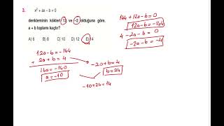 10Sınıf Matematik FL 4FasikülKAZANIM 17 Sayfa 21 [upl. by Tann]