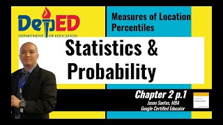 Statistics amp Probability pt6  Percentiles  Grade 11 Senior High School Module [upl. by Issi]