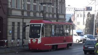 Zawracanie tramwaju 24 na trójkącie [upl. by Banks]