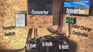 Electrical System  Enclosed Trailer Conversion  Everything from Amazon [upl. by Selrhc680]