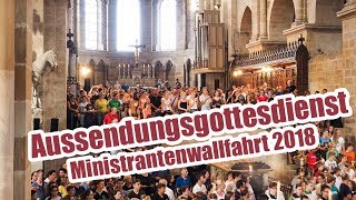 Aussendungsgottesdienst Ministrantenwallfahrt im Bamberger Dom [upl. by Apps]