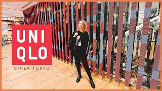 Quick Tour of the Uniqlo Flagship Store in Ginza Tokyo  Japan [upl. by Razaele]