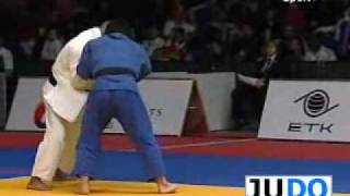 JUDO 2008 SWC Hamburg Hiroshi Izumi JPN  Sergei Aschwanden SUI [upl. by Neelear]