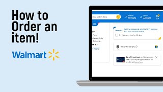 How to Order an item on Walmart easy [upl. by Dnomasor241]