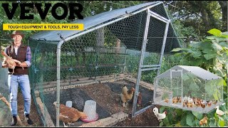 VEVOR Chicken Coop Review  How To Assemble A Chicken Coop [upl. by Laddie164]