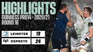 HIGHLIGHTS Leinster 1924 Ospreys [upl. by Dikmen]