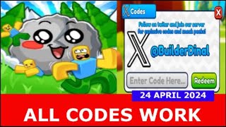 ALL CODES WORK 24 APRIL 2024 Ball Destroyer Simulator ROBLOX [upl. by Adner]